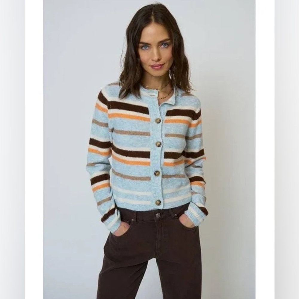 Revolve Ash Stripe Cardigan